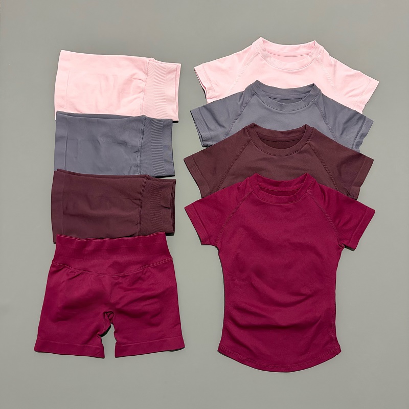 Womens Suit - 2 Pieces HISTELLO Sports Sets Short
