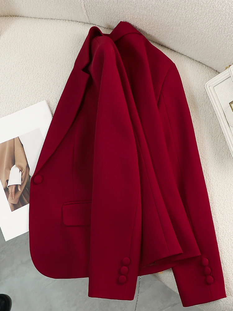 Women Blazer Ladies Red Green  - đánh giá và giá Women'S Red Formal Wear