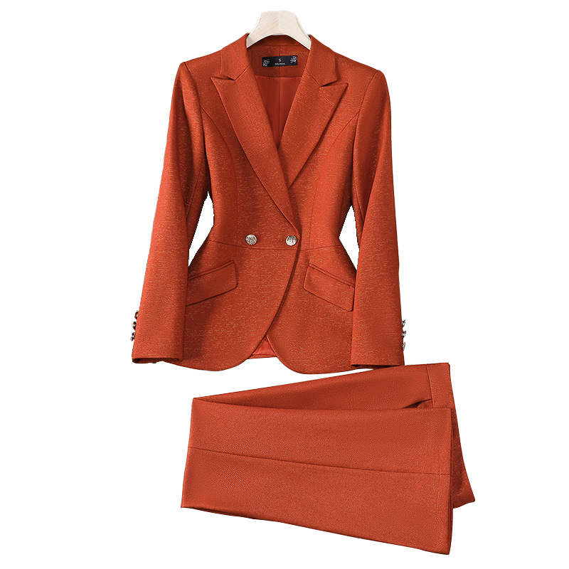 Autumn Winter Ladies Pant Suit - đánh giá và giá Women'S Red Formal Wear