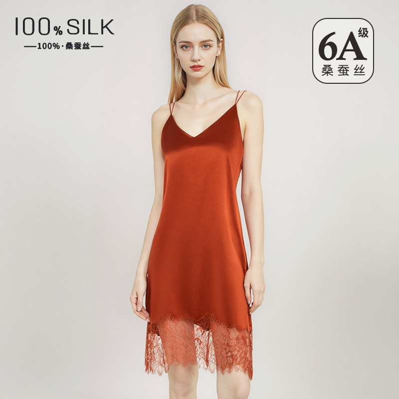19 Momme Mulberry Silk Slip Dr - đánh giá và giá Lace Dress