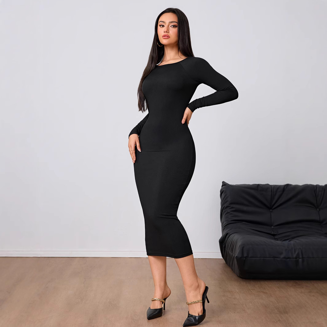 Women Fashion Simple Dress Spr - đánh giá và giá Midi Dress