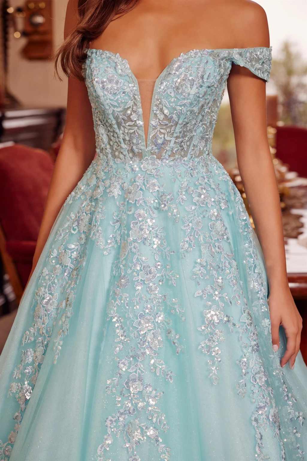 Dreamy Evening Dresses Off Sho - đánh giá và giá Evening Gown