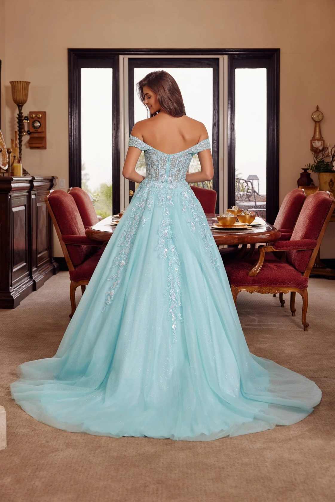 Dreamy Evening Dresses Off Sho - đánh giá và giá Evening Gown