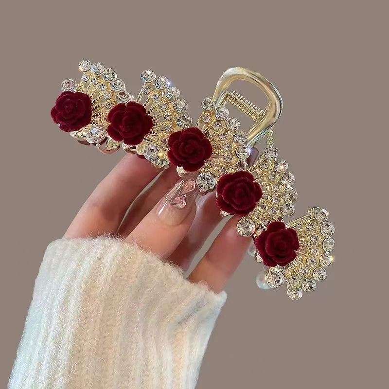 Vintage Red Floral Rhinestone  - đánh giá và giá Women'S Red Formal Wear