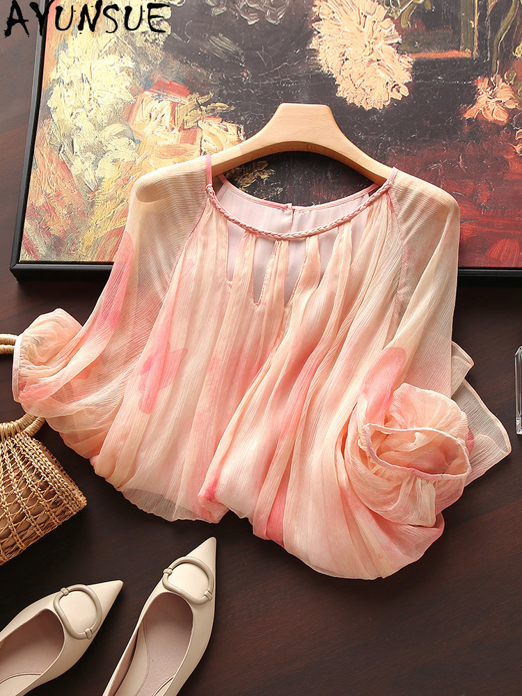 AYUNSUE 100% Natural Mulberry  - đánh giá và giá Silk Blouse
