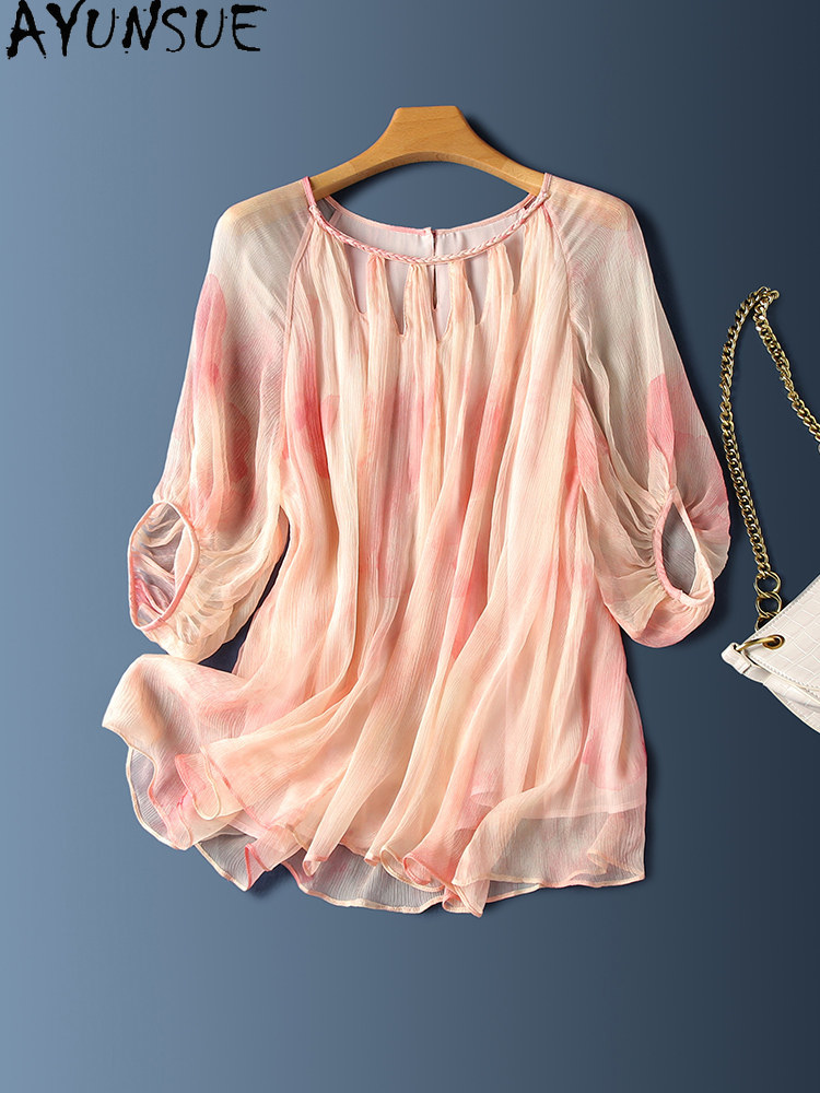 AYUNSUE 100% Natural Mulberry  - đánh giá và giá Silk Blouse