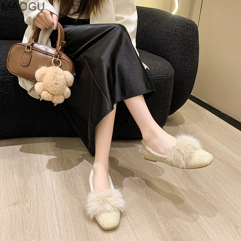 Women's Plush Flat Shoes 2025  - đánh giá và giá Womens Heels